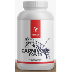 Carnivore Power 180 v-capsules - 5 essential 'meaty' micronutrients  | Power Supplements