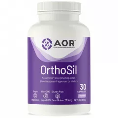 OrthoSil 30 capsules - silicium, essentieel voor collageen, botten, gewrichten, haar en nagels | AOR
