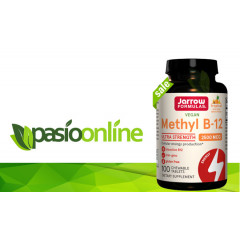 B12 - Methylcobalamin 2500mcg 100 lozenges tropical flavour, the brain vitamin for energy, memory, mood, sleep and performance | Jarrow Formulas