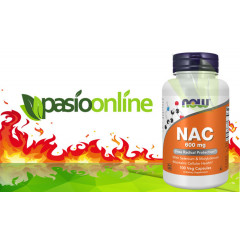 NAC 600mg 100 capsules - N-acetyl-cysteïne met selenium en molybdeen voor bescherming tegen vrije radicalen | NOW