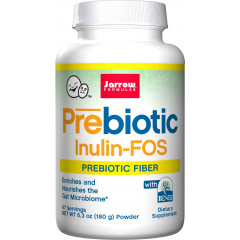 Inulin & FOS 180g - FructoOligoSaccharides, promotes production of short chain fatty acids | Jarrow Formulas