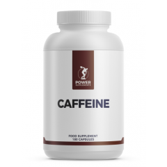 Caffeine extract 180 capsules - the most popular pre-workout ingredient | Power Supplements