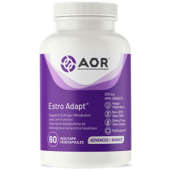 Estro Adapt 60 capsules - broccoli (DIM), hops, calcium glucarate and choline,  balances levels of bad and good estrogens | AOR