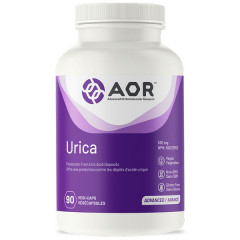 Urica 90 capsules - white mulberry, resveratrol, OPC for gout | AOR Advanced Orthomolecular Research