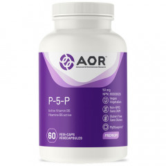 B6 - P5P 60 capsules - pyridoxaal 5 fosfaat, biologisch actieve vorm van vitamine B6 | AOR