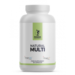 Natural Multi 90 softgels, an all-natural multi-vitamin and multi-mineral | Power Supplements