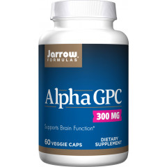 Alpha GPC 60 capsules - L-alphaglycerylphosphorylcholine protects brain and improves muscle strength | Jarrow Formulas