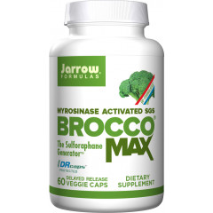 BroccoMax delayed release 60 capsules trial-size - broccoli extract with sulforaphane glucosinolate (SGS) | Jarrow Formulas