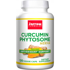 Curcumin Phytosome 120 capsules voordeelverpakking - kurkumafytosoom-fosfatidylcholine complex | Jarrow Formulas