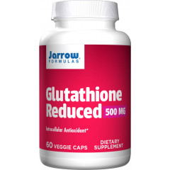 Glutathione Reduced (GSH) 500mg 60 capsules trial-size | Jarrow Formulas