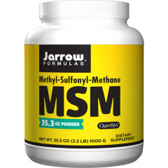 MSM Sulfur powder 1kg value-size - methylsulfonylmethane | Jarrow Formulas