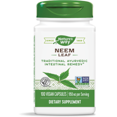 Neem leaves 100 caps - blad van Azadirachta indica | Nature's Way