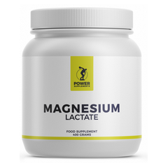 Magnesium lactate 400g - the ideal magnesium powder sports supplement | Power Supplements