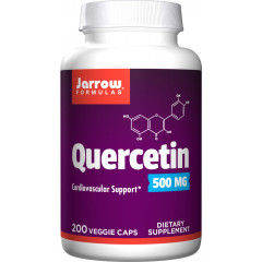 Quercetin 500mg 200 capsules grootverpakking - quercetine antioxidant | Jarrow Formulas