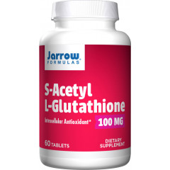 S-Acetyl L-Glutathione 100mg 60 tablets | Jarrow Formulas