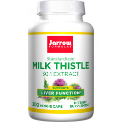 Milk Thistle Silymarin 80% 200 capsules value-size - Silybum marianum | Jarrow Formulas