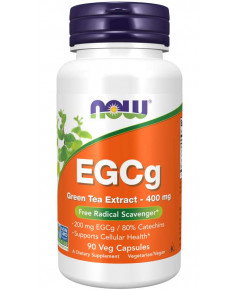 EGCG Green Tea Extract 400mg 90 capsules - groene thee-extract met 80% catechines + 50% EGCG | NOW