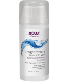 Progesterone from Wild Yam Balancing Skin Cream - huidzalf met progesteron uit wilde yam | NOW
