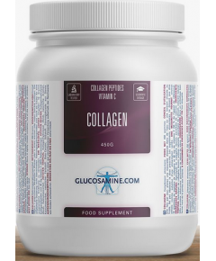 Collagen 450 gram - rundercollageenpeptiden met vitamine C | Power Supplements