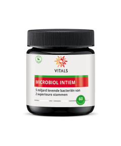 Fem - Microbiol Intiem 60 capsules met 5 miljard levende bacteriën van Lactobacillus rhamnosus & Lactobacillus reuteri in temperatuurstabiele vorm | Vitals