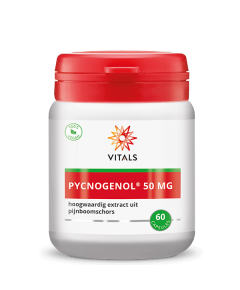 Pycnogenol 50mg 60 capsules - strong antioxidant from patented pine bark extract | Vitals