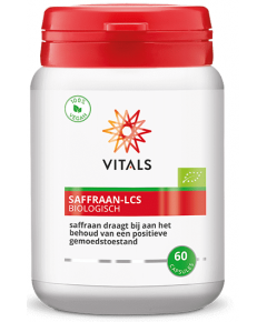 Saffraan-LCS BIO 60 capsules - organic saffron to improve mood | Vitals Vitals