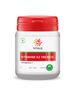 K - MK7 180mcg 60 v-capsules - menaquinon vitamine K2  | Vitals