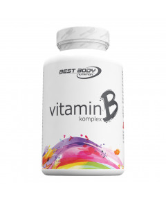 B - Vitamin B Komplex 100 capsules - triple strength B-complex to support normal energy metabolism | Best Body Nutrition