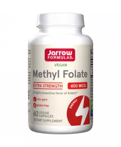 5-MTHF Methylfolate 400mcg 60 capsules, biologisch beschikbaar foliumzuur | Jarrow Formulas