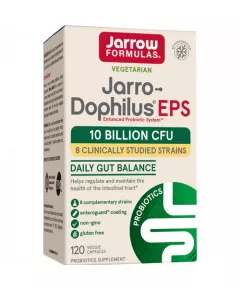Jarro-Dophilus EPS 10 miljard 120 capsules - 8 bacteriestammen in temperatuurstabiel reisprobioticum  | Jarrow Formulas