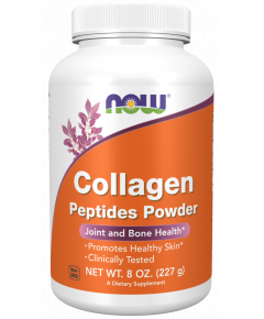 Collagen Peptides Powder 227 gram - rundercollageenpeptiden voor een mooie huid en sterke gewrichten | NOW