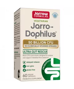 Jarro-Dophilus Ultra Gut Rescue 50 miljard 60 capsules - probioticum met 10 goedaardige bacteriestammen | Jarrow Formulas