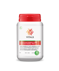 Immune Formula Pro 60 v-capsules - all important nutrients (quercetin, vitamin A, C, D, K, selenium and zinc) for optimal immunity | Vitals Vitals