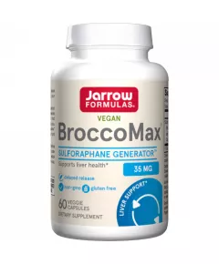 BroccoMax delayed release 60 capsules trial-size - broccoli extract with sulforaphane glucosinolate (SGS) | Jarrow Formulas