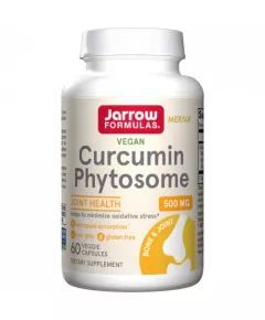 Curcumin Phytosome 60 capsules kleinverpakking - kurkumafytosoom-fosfatidylcholine complex voor een gezonde ontstekingsreactie en celdeling  | Jarrow Formulas