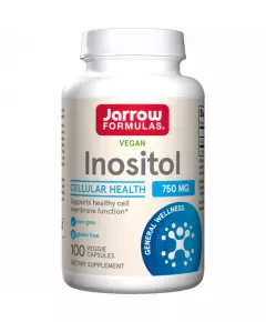 Inositol 750mg 100 capsules - belangrijk voor de overdracht van zenuwsignalen | Jarrow Formulas