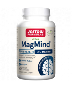 MagMind 90 capsules - magnesium L-threonaat voor de hersenen | Jarrow Formulas