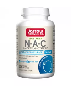 NAC 500mg 60 v-capsules - N-acetylcysteïne,  voor betere weerstand | Jarrow Formulas