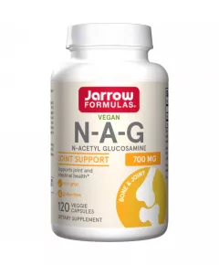 N-acetyl Glucosamine 700mg 120 capsules - veelzijdige glucosamine voor gewrichten en darmwand | Jarrow Formulas