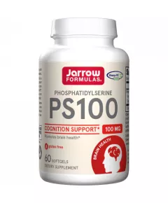PS-100 60 softgels - fosfatidylserine voor beter presterende hersenen en spieren | Jarrow Formulass