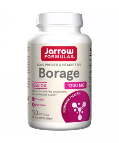 Borage GLA-240 120 softgels - gamma linoleic acid,  promotes healthy skin and immune function | Jarrow Formulas