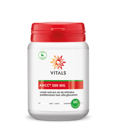 AHCC® 500mg 60 capsules - Active Hexose Correlated Compound (alfaglucanen) bevordert de weerstand | VItals