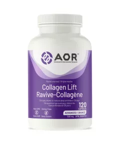 Collagen Lift 120 capsules met collageen en elastine laat diepe rimpels verdwijnen | AOR