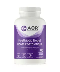 Postbiotic Boost 60 capsules - Bifidobacterium lactis, BPL1™ een nieuw postbioticum dat een gezond gewicht bevordert | AOR