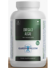 Vegan Omega-3 Algenolie 180 v-capsules  - 100% plantaardige bron van omega-3 vetzuren op basis van algenolie | Power Supplements