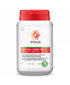 Elke Dag Capsules - optimaal opneembare multi met een uitgekiende samenstelling | Vitals