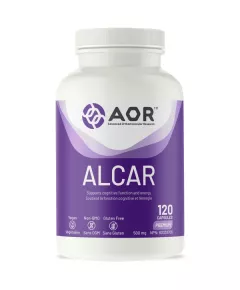ALCAR - N-acetyl-L-carnitine 500mg 120 capsules - antioxidant bescherming voor het brein | AOR