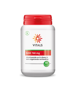 NDR 760 mg 60 tabletten - nicotinamide en D-ribose in een uitgekiende verhouding | Vitals