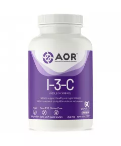 I-3-C  60 capsules  -  Indole-3-Carbinol voor een gezonde hormoonbalans | AOR