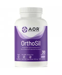 OrthoSil 30 capsules - silicium, essentieel voor collageen, botten, gewrichten, haar en nagels | AOR